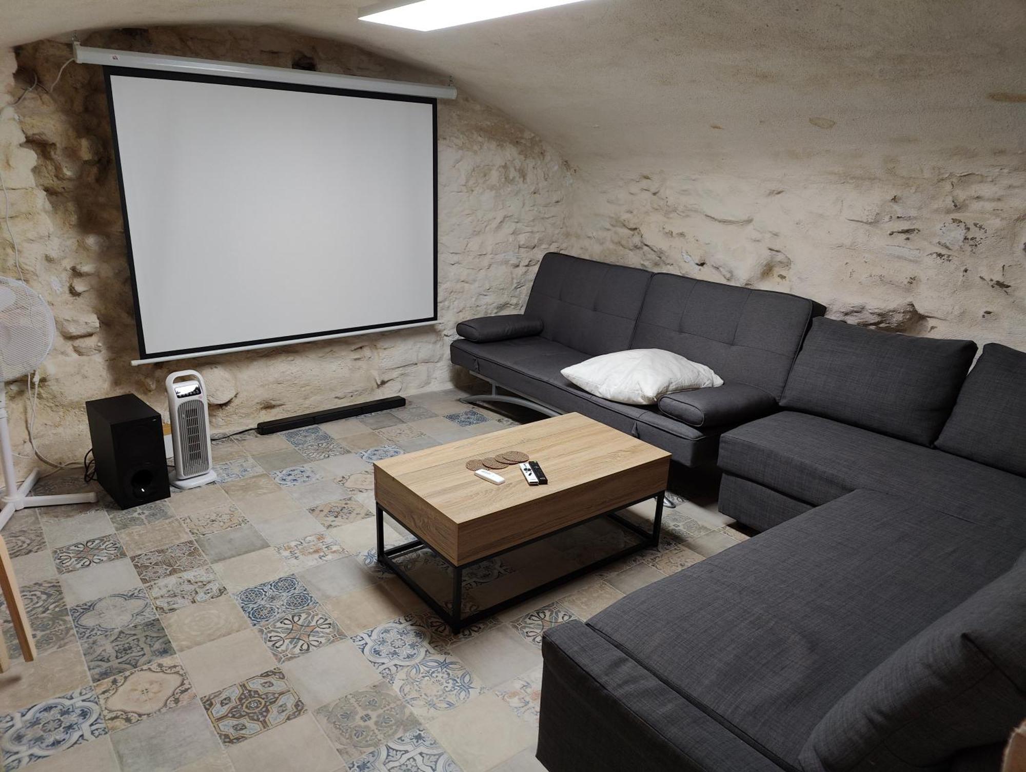 Maison 2 Chambres 100M Du Theatre Antique Avec Salle Cinema โอรองช์ ภายนอก รูปภาพ